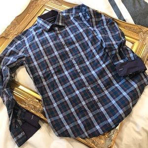 Nordstrom Bugatchi Button Up Shaped Fit